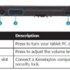 TAB403 Tablet Left Overview