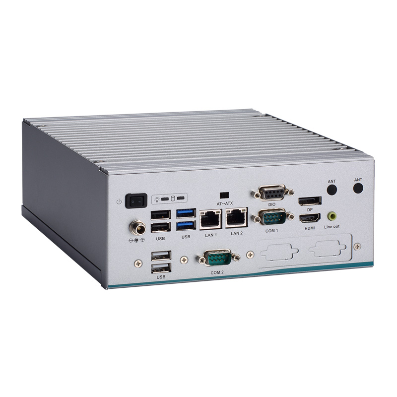 EBX640-521 8th/9th Gen Core i7, i5, i3 IP40 19VDC Fanless Embedded System - DuroPC